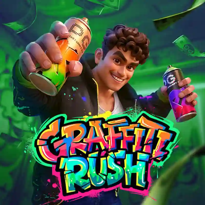 Logo de Graffiti Rush en Ares Casino